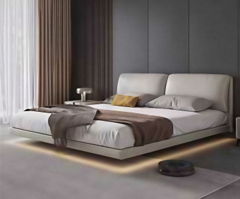 Modern Double Bed-ID:662470105