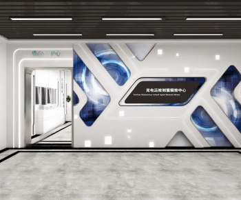 Modern Exhibition Hall-ID:281307941