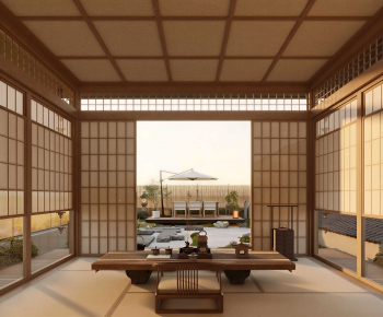 New Chinese Style Tea House-ID:691916948