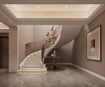 Modern Office Stairwell-ID:960835939