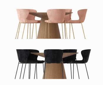 Modern Dining Table And Chairs-ID:184067969