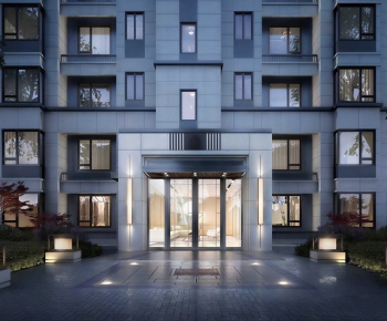 Modern Facade Element-ID:530126099