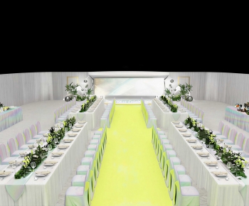 Modern Banquet Hall-ID:804116969