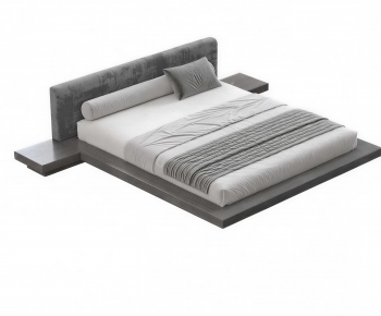 Modern Double Bed-ID:552304037