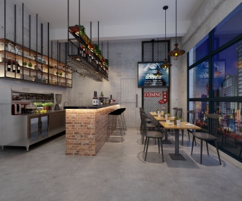 Industrial Style Restaurant-ID:493356949