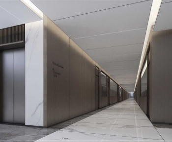 Modern Corridor/elevator Hall-ID:339994918