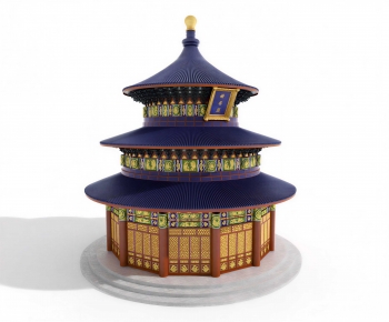 Chinese Style Ancient Architectural Buildings-ID:101432096