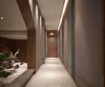 New Chinese Style Hallway-ID:927258011