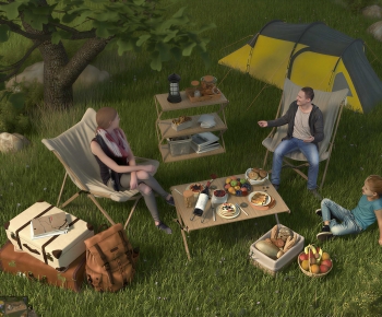 Modern Outdoor Tables And Chairs-ID:672221288