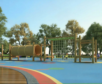 Modern Park Landscape-ID:906605965