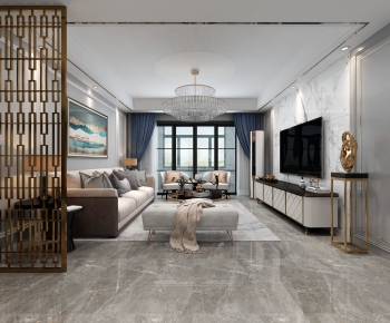 Modern A Living Room-ID:214519986