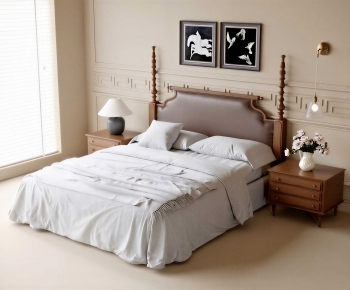 Modern Double Bed-ID:991574053