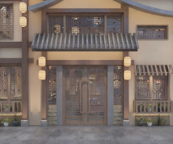 Chinese Style Facade Element-ID:100920254