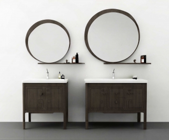 New Chinese Style Bathroom Cabinet-ID:181026943