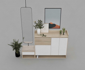 Modern Shoe Cabinet-ID:672017105