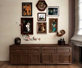 French Style Side Cabinet-ID:869198088