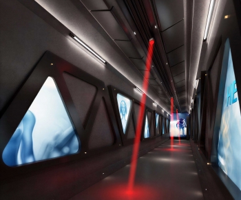 Modern Exhibition Hall-ID:320688963