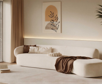 Modern Curved Sofa-ID:692770963