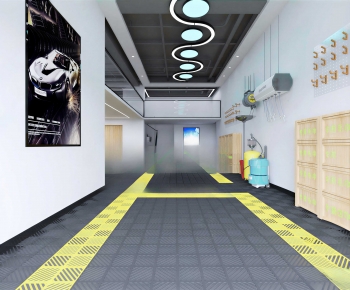 Modern Automobile Repair Shop-ID:908396014