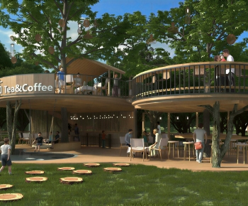 Modern Appearance Of Commercial Building-ID:746583948