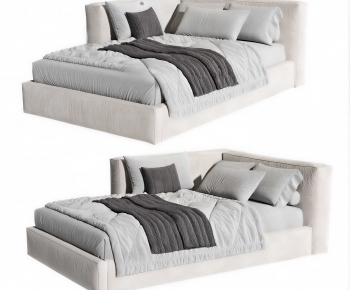 Modern Double Bed-ID:356888062