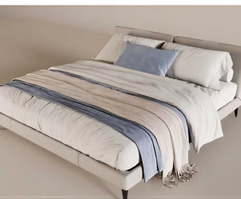 Modern Double Bed-ID:529346945