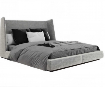Modern Double Bed-ID:959129102