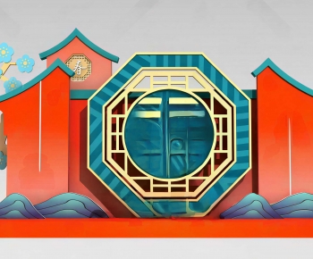 New Chinese Style Meichen-ID:111560112