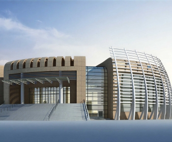 Modern Appearance Of Commercial Building-ID:184977058