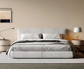Modern Double Bed-ID:769133095