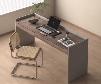 Modern Computer Desk And Chair-ID:520029147