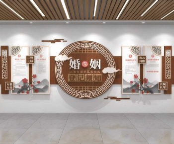 New Chinese Style Culture Wall-ID:654694085