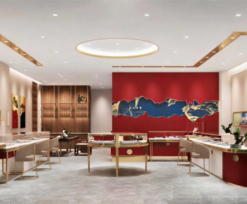 New Chinese Style Jewelry Store-ID:986247061
