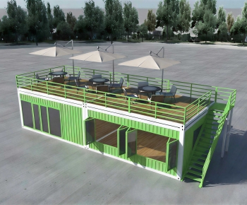 Modern Appearance Of Commercial Building-ID:995678902