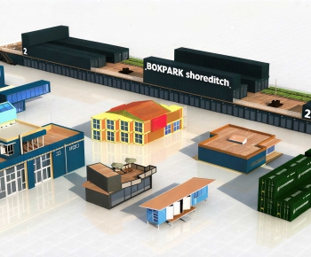 Modern Appearance Of Commercial Building-ID:876039986