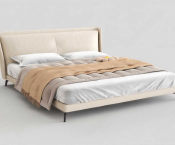 Modern Double Bed-ID:959633117