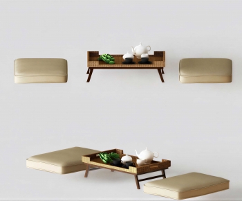 Japanese Style Tea Tables And Chairs-ID:261977916