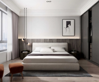 Modern Bedroom-ID:734570981