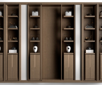 New Chinese Style Decorative Cabinet-ID:388254882