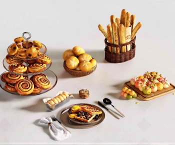 Modern Bread Cake-ID:439656974