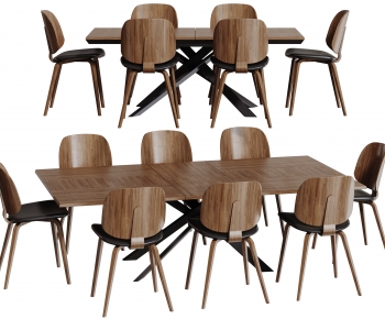 Modern Dining Table And Chairs-ID:187505014