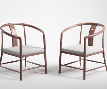 New Chinese Style Lounge Chair-ID:742625003