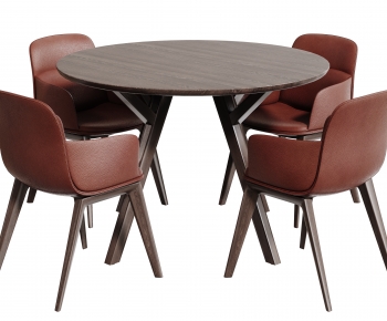 Modern Dining Table And Chairs-ID:177129033