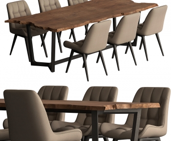 Modern Dining Table And Chairs-ID:643723964