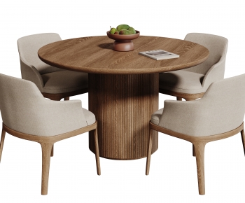 Modern Dining Table And Chairs-ID:390213011