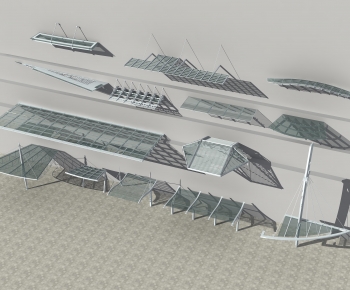 Modern Sunshade/Canopy/Tensioning Film-ID:659492027