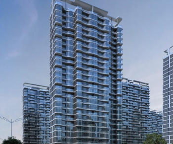 Modern Residential Building-ID:446908957