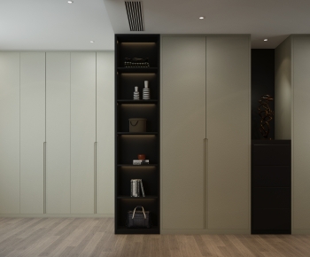 Modern Clothes Storage Area-ID:201347119