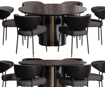 Modern Dining Table And Chairs-ID:972794065