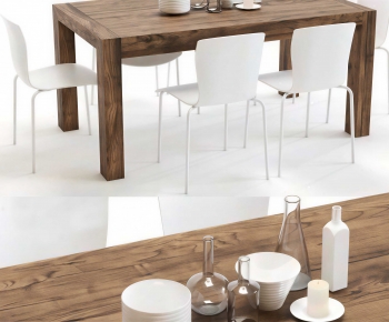 Modern Dining Table And Chairs-ID:806168082